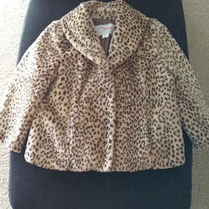 Leopard Print Jacket Vintage Inspired